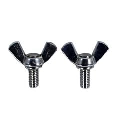 Air Cleaner Snout Screw Forged Zinc-Plated Pair Mustang V8 1965-1967