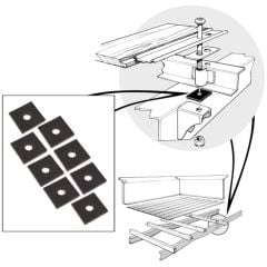 Bed Frame Pad Kit F-100 1948-1952