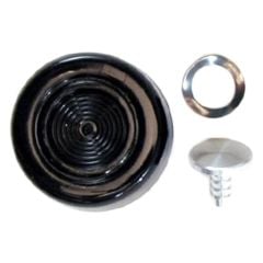 Scott Drake Window Crank Knob/ Pin Black Mustang 1968-1973
