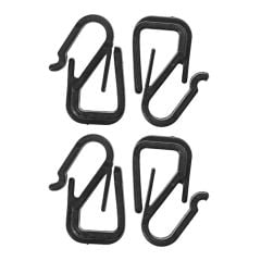 Hose & Wire Retaining Clips(4) With Cruise Control Mustang 1967-1968