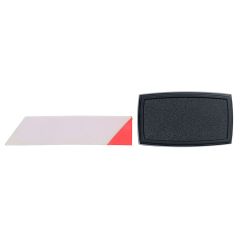 Cobra R Antenna Delete Plate Black Plastic Mustang 1979-1993