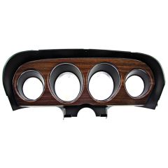 Instrument Bezel Walnut Woodgrain Mustang Deluxe 1970