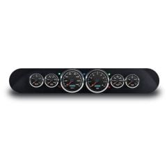 New Vintage USA Gauge Kit Performance II Series Black With Electronic Speedometer F-100/ F-150/ F-250/ F-350 1967-1972