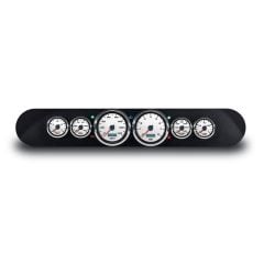 New Vintage USA Instrument Kit Performance White II Series Gauges Electric F-100/ F-150/ F-250/ F-350 1967-1972
