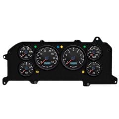 New Vintage USA Gauge Kit Aviator Series With Electronic Speedometer Mustang 1987-1993