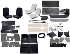 Premium Standard Interior Kit with TMI Standard Upholstery 1965 Mustang