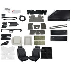 Premium Standard Interior Kit With TMI Sport II Upholstery 1969 Mustang