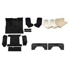 Interior Kit With Full Floor Cut Pile Carpet With Two Fuel Tanks Bronco 1967