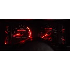 Diode Dynamics LED Gauge Cluster Light Kit HP3 Red Mustang 1979-1993