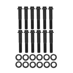 ARP Intake Manifold Bolt Kit Chrome Moly Black Oxide 12 Point 351W