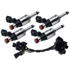 DeatschWerks Fuel Injector 1700cc GDI Style Set With Adapters Focus ST 2013-2018/Focus RS 2016-2018