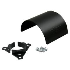 Injen Filter Heat Shield Aluminum Black 2-3/4" To 3" Universal