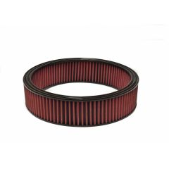 Injen SuperNano-Web Air Filter Round Oiled Red 14" Neck X 3" Tall