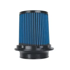 Injen SuperNano-Web Dry Air Filter 3-1/2" Blue With 5-1/2" Twist Lock Base