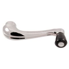 CJ Classic Trucks Window Crank Handle Chrome W/ Black Knob Interior F-100 1948-1952