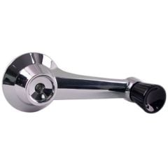 Window Crank Handle Interior Chrome With Black Knob F-100/F-250/F-350 1967