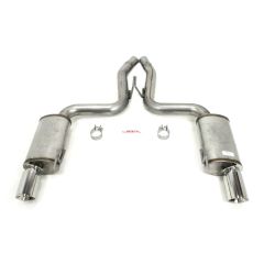 JBA Axle-Back Exhaust System 2-1/2"-3" Mustang 5.0L 2015-2017