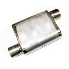 JBA Chambered Stainless Steel Muffler 3” Offset/Offset
