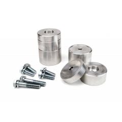 JKS Manufacturing Bump Stop Spacer Adjustable Aluminum Front/Rear Pair Jeep Wrangler TJ 1997-2006