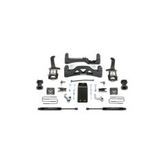 Fabtech Basic Lift System 6" With Rear Stealth Monotube Shocks 4WD F-150 2014