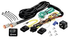 KC HiLiTES Wiring Harness With 40 Amp Relay/LED Rocker Switch
