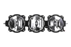 KC HiLiTES Gravity LED Pro6 LED Light Bar 3-Light 20" 60W Combo Beam