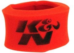 K&N 25-3460 Airforce Pre-Cleaner Air Filter Wrap Red Foam Oval Straight 9"