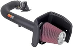 K&N Cold Air Intake System With High Flow Air Filter 57 Series Red Performance F-150 2004-2008