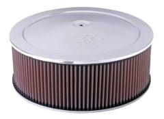 K&N 60-1270 Air Filter Assembly Round Chrome