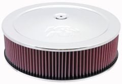 K&N 60-1440 Air Filter Assembly Round Chrome