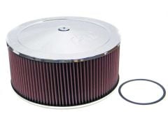 K&N 60-1460 Air Filter Assembly Round Chrome