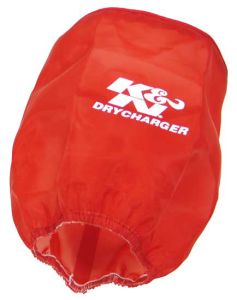 K&N Drycharger Air Filter Wrap 5 X 6-1/2" Red For Universal Clamp-On Filters