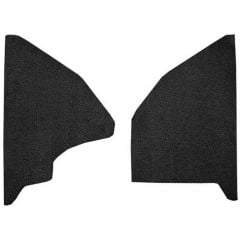 ACC Carpet Kick Panel Carpet Black Cut Pile Pair F-100 1975-1979