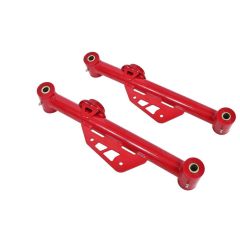 BMR Rear Lower Control Arm With Polyurethane Bushings Red Pair Mustang 1999-2004