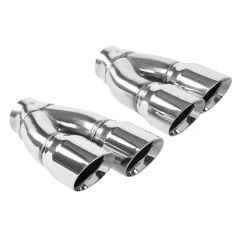 MagnaFlow Exhaust Tip Quad Round 2-1/4” Set