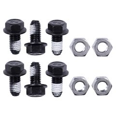 AMK Products Motor Mount And Block Bracket Hardware Kit 390/428/429 1969 Mustang