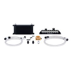 Mishimoto Thermostatic Oil Cooler Kit Black With Sandwich Plate Focus ST 2013-2018