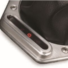 Lokar Shift Boot Round Black Billet With Vertical LED Indicator/ Sensor Kit For GM 4L60E/ 4L80E Transmissions