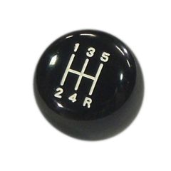 CJ Classics Shift Knob Original-Style 5-Speed Black Mustang 1967-1968