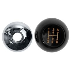 Scott Drake Shift Knob Classic 5-Speed Black 1965-1966