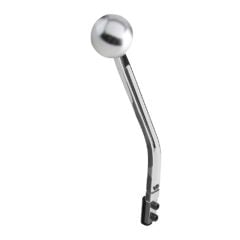 Lokar Manual Shifter Lever Polished Billet Aluminum 10" Goolsby Edition T5/T45/T56 Mustang 1965-1973