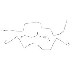 Classic Tube Brake Line Kit Front Power Drum 1970 Mustang