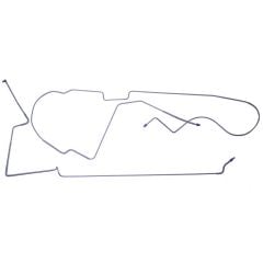 Mustang 79-81 Stainless Steel Intermediate Brake Lines Front To Rear 1979-1981