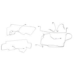 Classic Tube Brake Line Kit Complete Original Steel Without ABS Mustang V6/GT 1997-1998