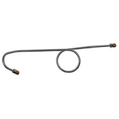 Classic Tube Brake Master Cylinder To Distribution Block Fluid Line 3/16" Original Steel For Power Drum 1965 Mustang