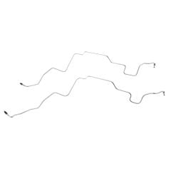 Classic Tube Transmission Cooling Lines Stainless Steel FMX Mustang V8 1971-1973