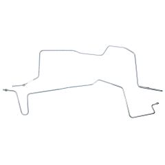 Transmission Cooling Lines Stainless Finish C4 V8 Mustang 1976-1978