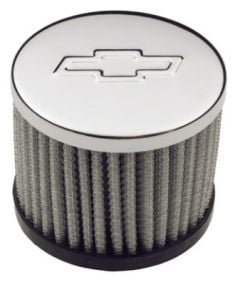 PROFORM Push-In Breather Cap Chrome With Bowtie Logo Chevrolet C10 1960-1987