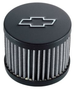 PROFORM Push-In Breather Cap Black With Bowtie Logo Chevrolet C10 1960-1987