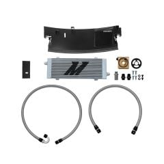 Mishimoto Oil Cooler Kit Silver With Thermostatic Sandwich Plate Focus RS 2016-2018